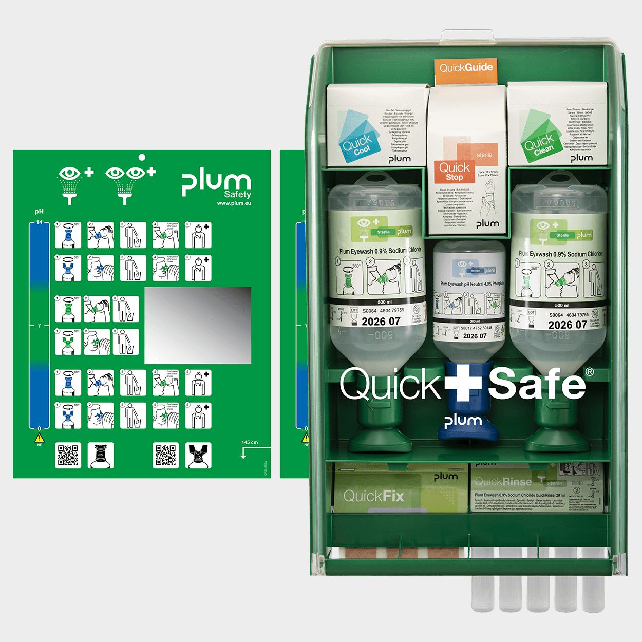 Stație de prim ajutor PLUM QUICKSAFE COMPLETE BOX - 3