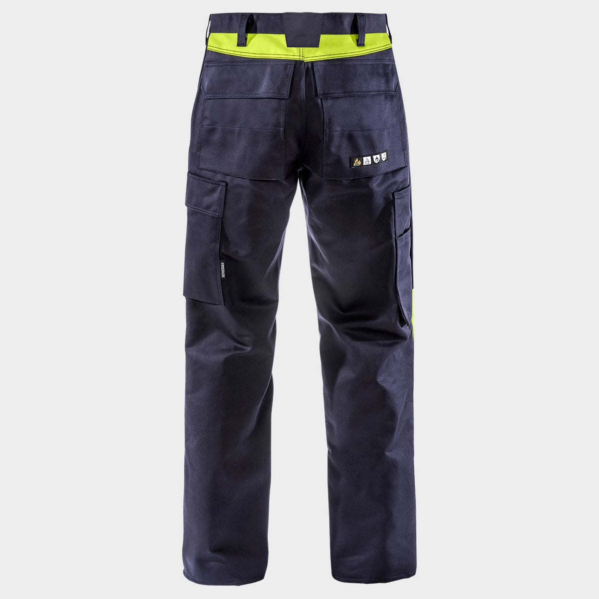Flame-resistant welding work trousers FRISTADS FLAME WELDING DARK BLUE - 2