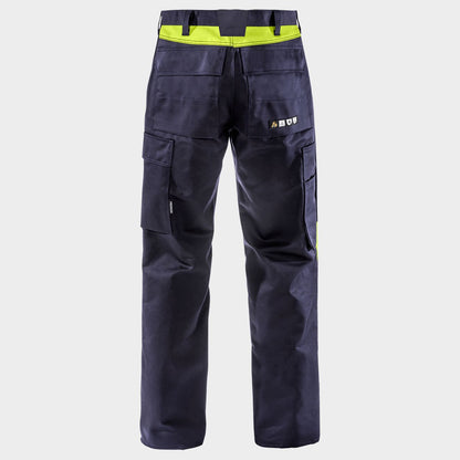 Flame-resistant welding work trousers FRISTADS FLAME WELDING DARK BLUE - 2