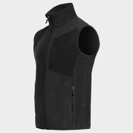 Fleece vest VERSA POLAR BLACK - 2