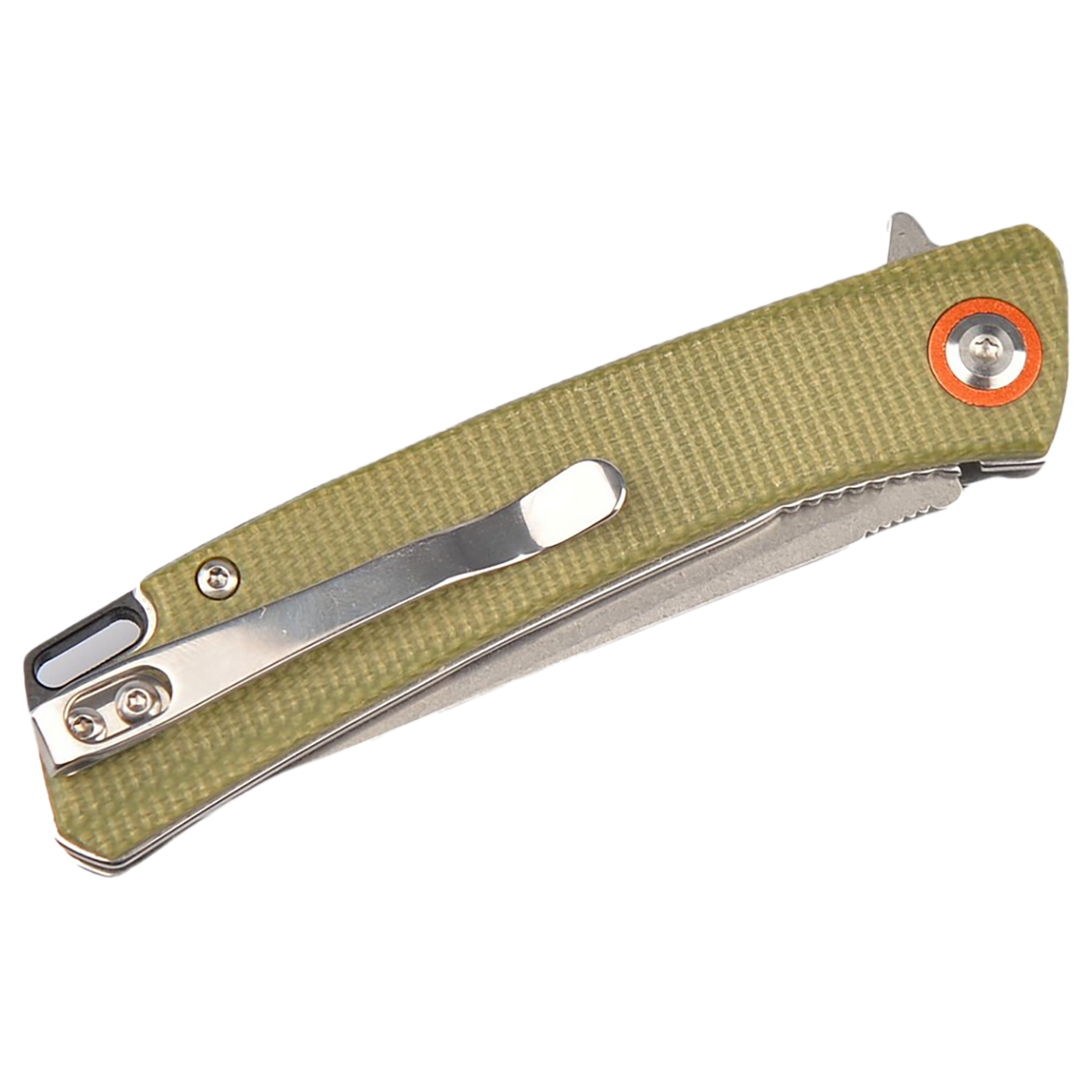 Folding knife DULOTEC LIGHT GREEN K212 - 4