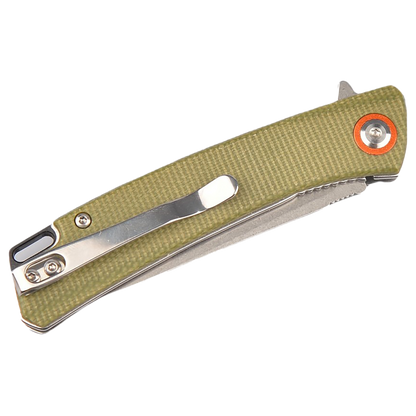 Folding knife DULOTEC LIGHT GREEN K212 - 4