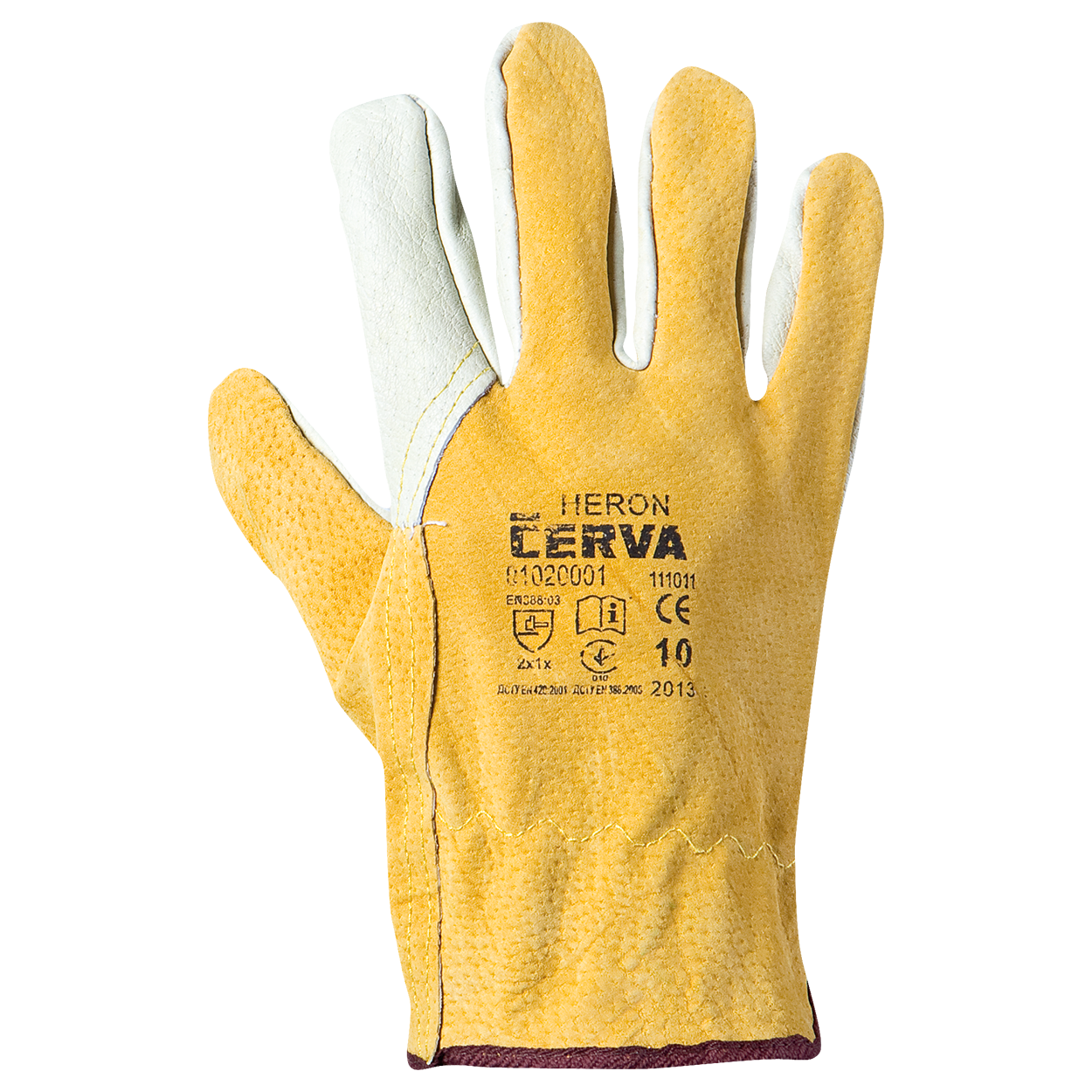 Full leather gloves HERON
