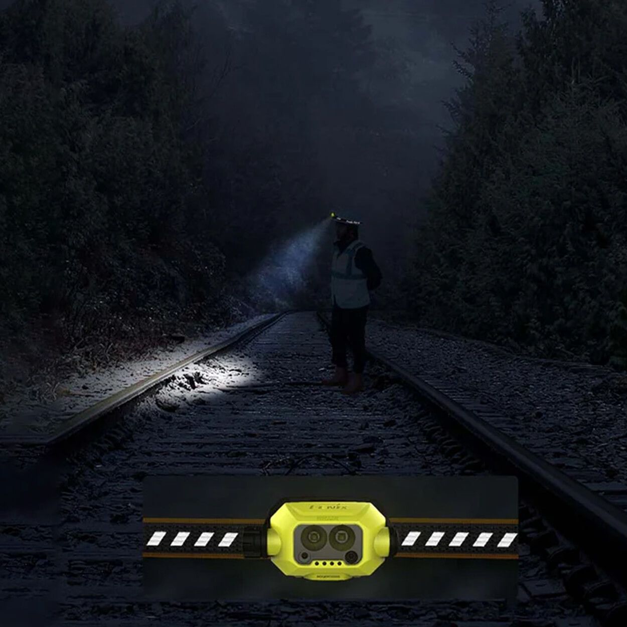 Φακός κεφαλής FENIX WH23R LED - 6