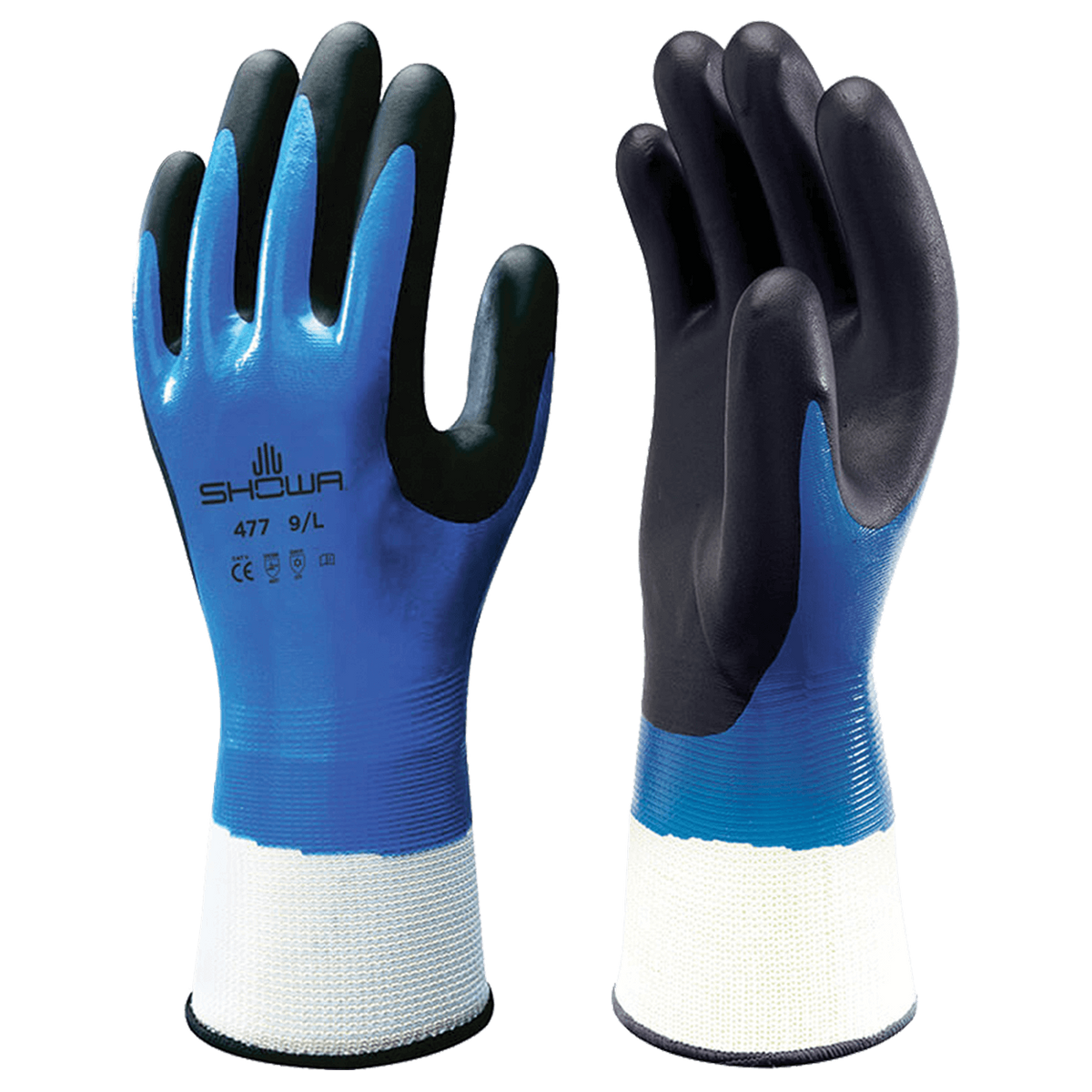 Heat resistant gloves nitrile dipped SHOWA 477