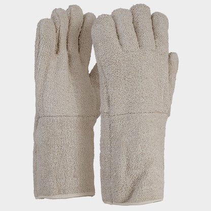 Heat-resistant gloves with additional lining TERRY LONG - 4