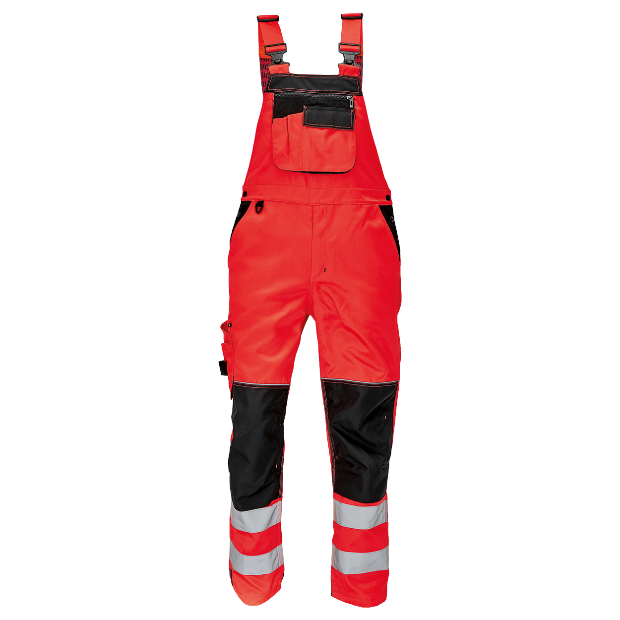 High visibility bib pants KNOXFIELD HV