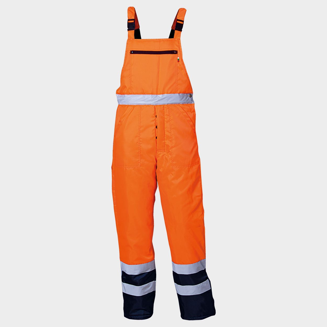 High visibility bib pants SKIPPER HV ORANGE