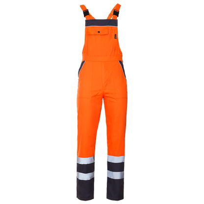 High visibility bibpants COLLINS SUMMER HV ORANGE - 1