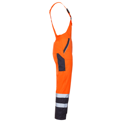 High visibility bibpants COLLINS SUMMER HV ORANGE - 3