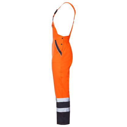 High visibility bibpants COLLINS SUMMER HV ORANGE - 4