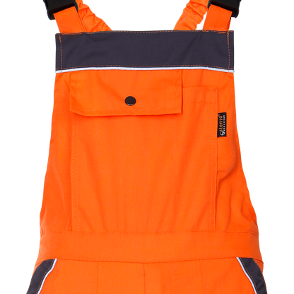 High visibility bibpants COLLINS SUMMER HV ORANGE - 5