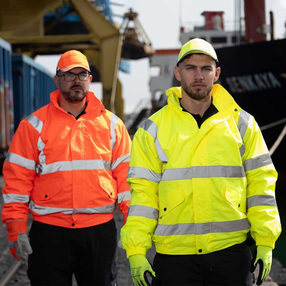High visibility jacket CLOTON YELLOW - 2