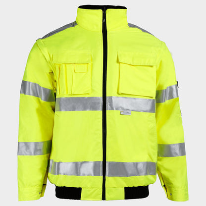 Jachetă reflectorizanta GROVER HV YELLOW - 1