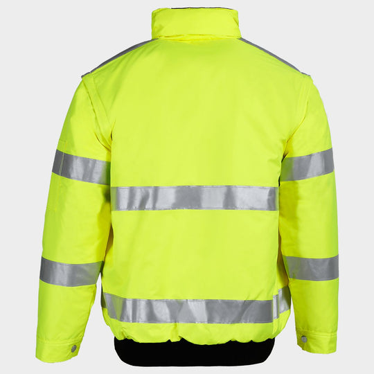 Jachetă reflectorizanta GROVER HV YELLOW - 2