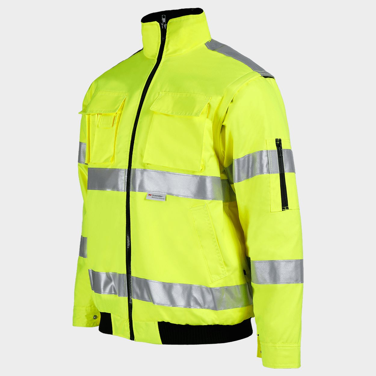 Jachetă reflectorizanta GROVER HV YELLOW - 7