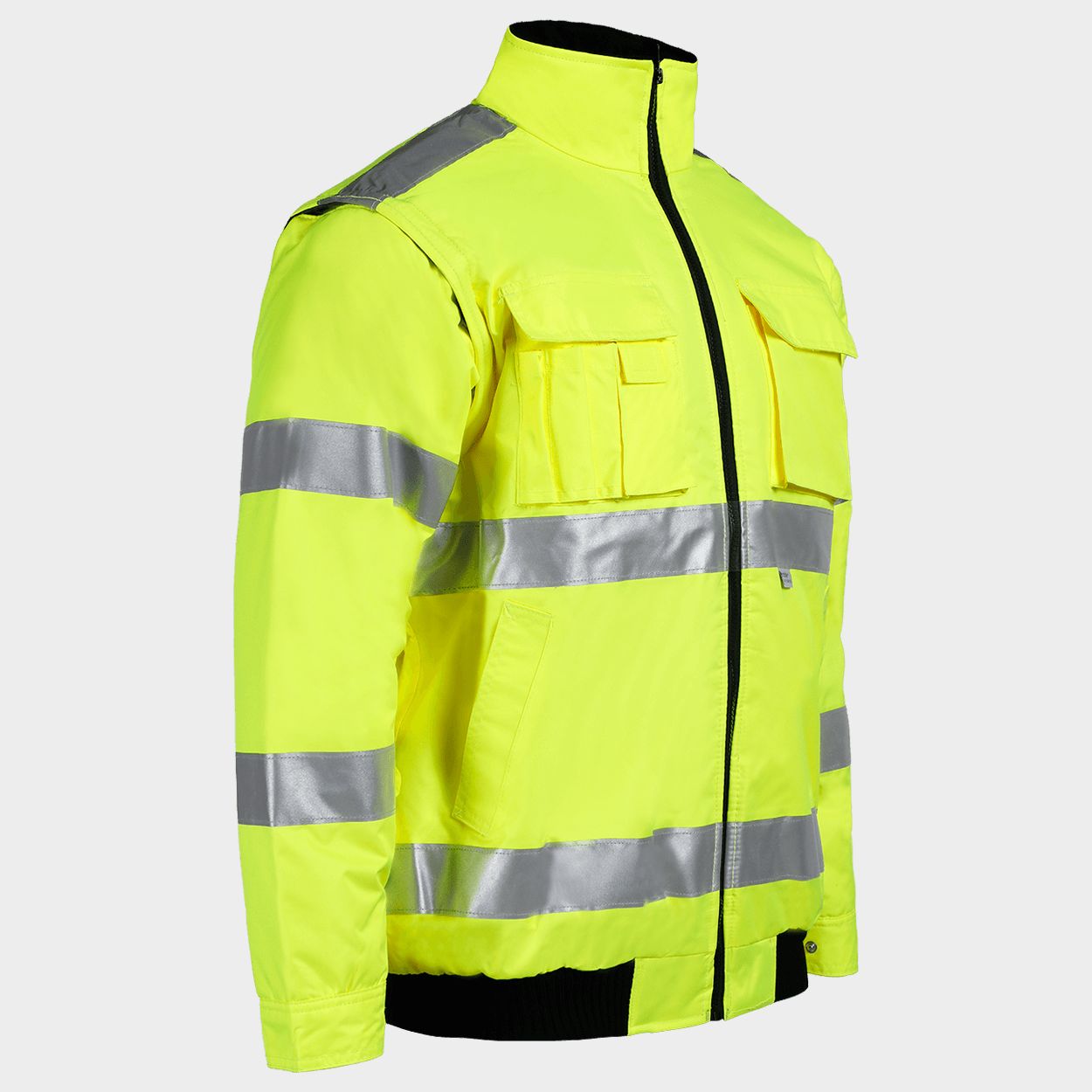 Jachetă reflectorizanta GROVER HV YELLOW - 8