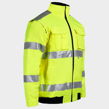 Jachetă reflectorizanta GROVER HV YELLOW - 8