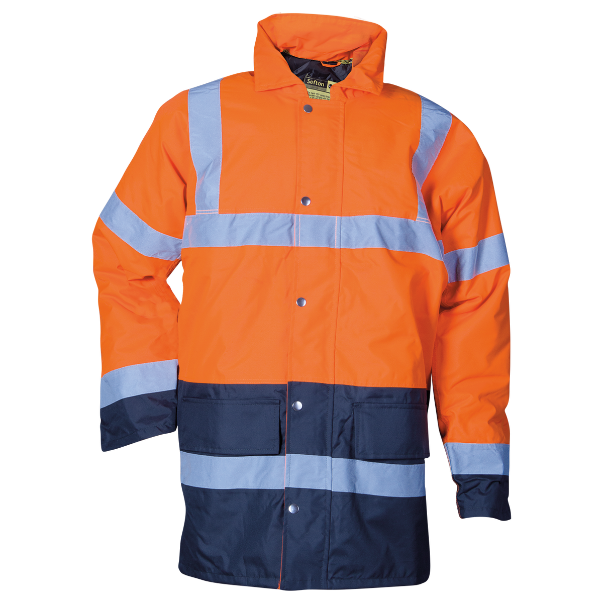 High visibility jacket POLLUX HV ORANGE
