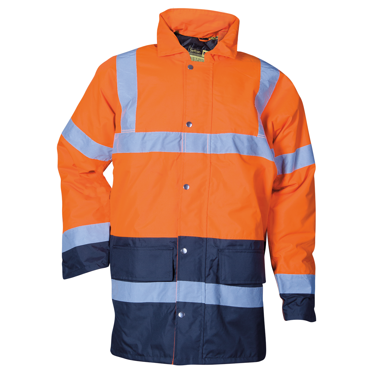 High visibility jacket POLLUX HV ORANGE