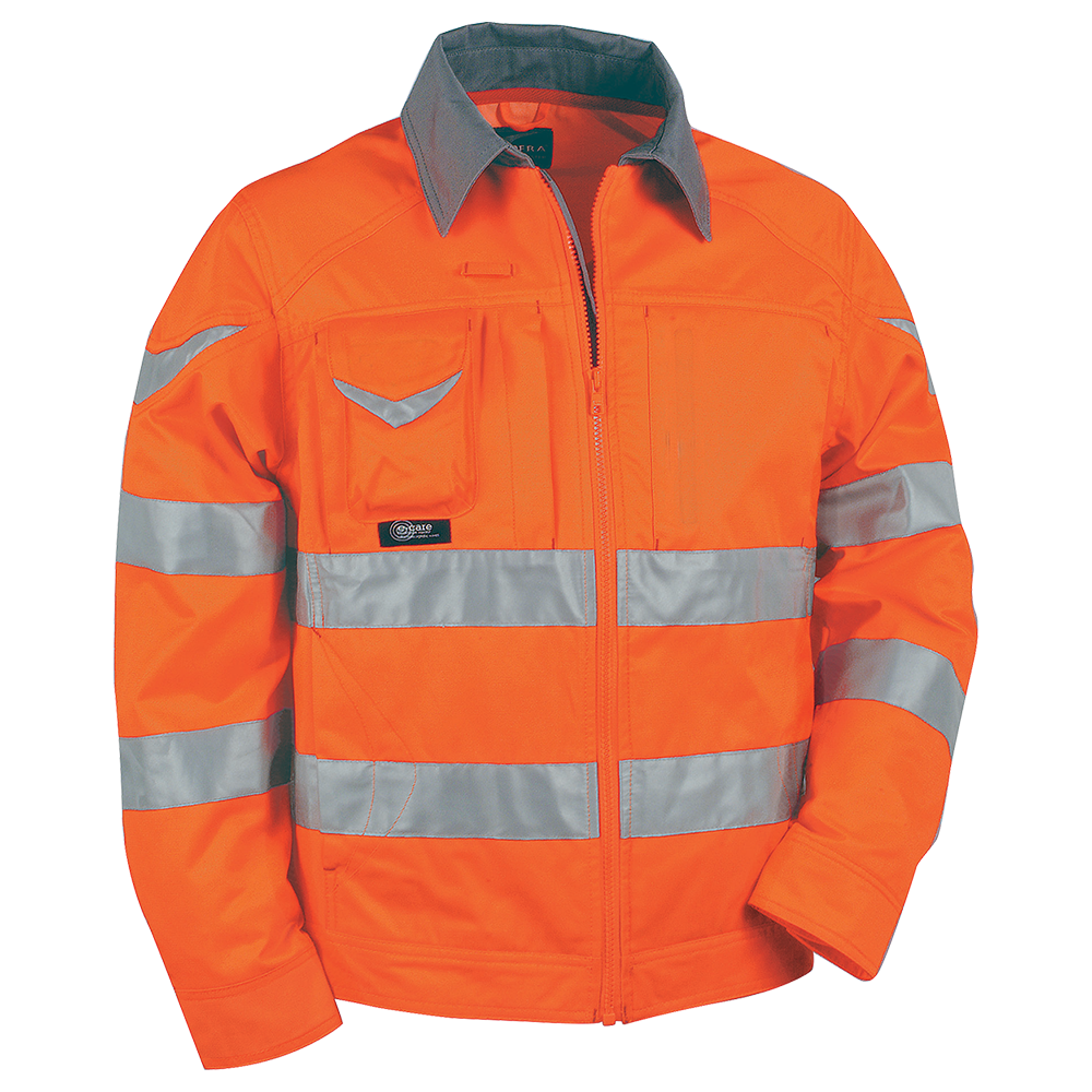 High visibility jacket WARNING