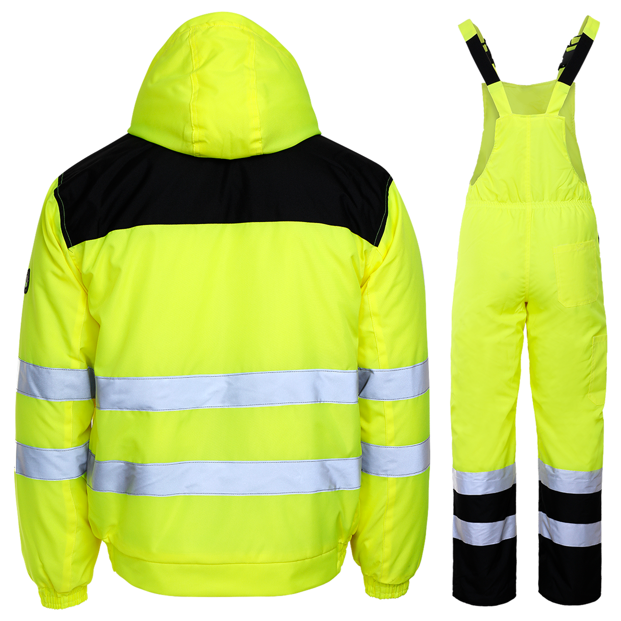 Σετ εργασίας φωσφοριζέ COLLINS HV YELLOW WINTER - 3