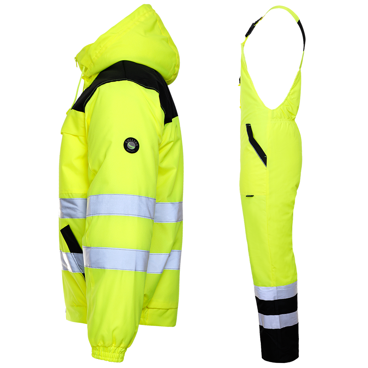 Σετ εργασίας φωσφοριζέ COLLINS HV YELLOW WINTER - 9