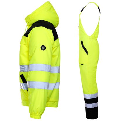 Σετ εργασίας φωσφοριζέ COLLINS HV YELLOW WINTER - 9