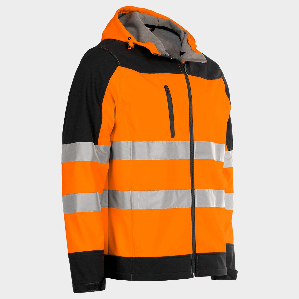 Jachetă softshell reflectorizantă NOBEL 2.0 PORTOCALIU - 5