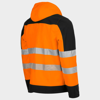 Jachetă softshell reflectorizantă NOBEL 2.0 PORTOCALIU - 6