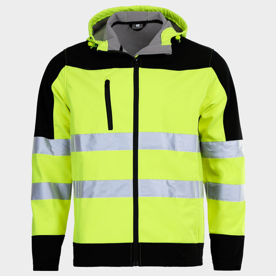 Jachetă softshell reflectorizantă NOBEL 2.0 GALBEN - 1