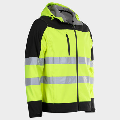 Jachetă softshell reflectorizantă NOBEL 2.0 GALBEN - 5