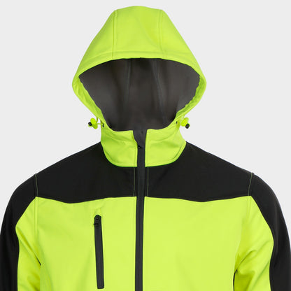 Jachetă softshell reflectorizantă NOBEL 2.0 GALBEN - 7