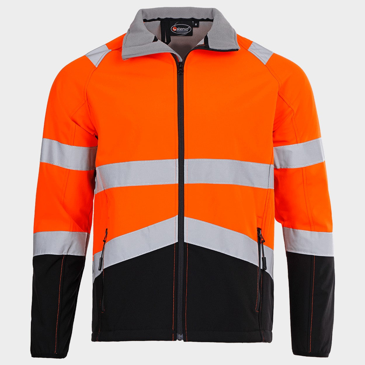 Μπουφάν αντανακλαστικό φωσφοριζέ softshell NOBEL ORANGE - 1