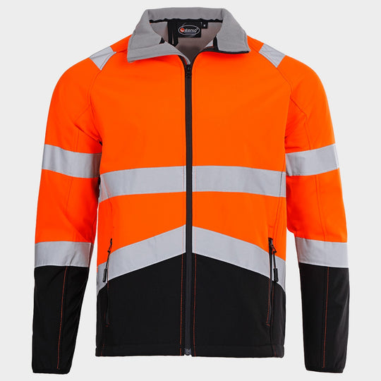 Μπουφάν αντανακλαστικό φωσφοριζέ softshell NOBEL ORANGE - 1