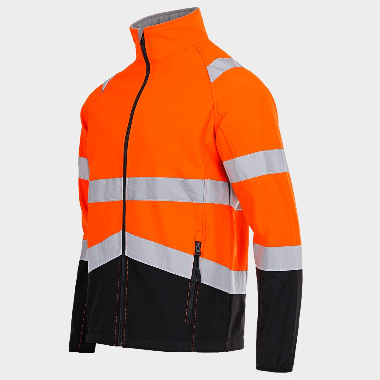 Μπουφάν αντανακλαστικό φωσφοριζέ softshell NOBEL ORANGE - 3