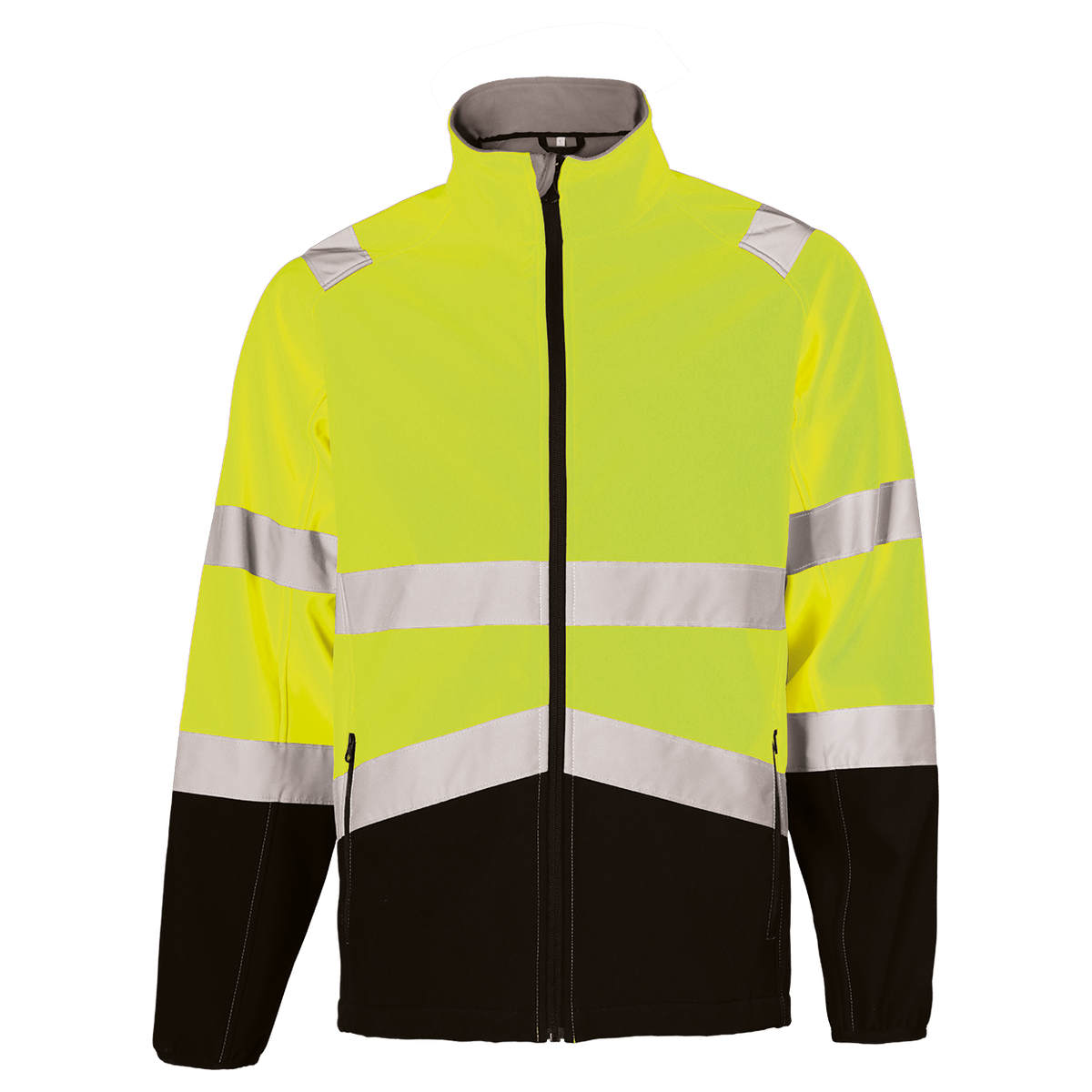 Μπουφάν αντανακλαστικό φωσφοριζέ softshell NOBEL YELLOW