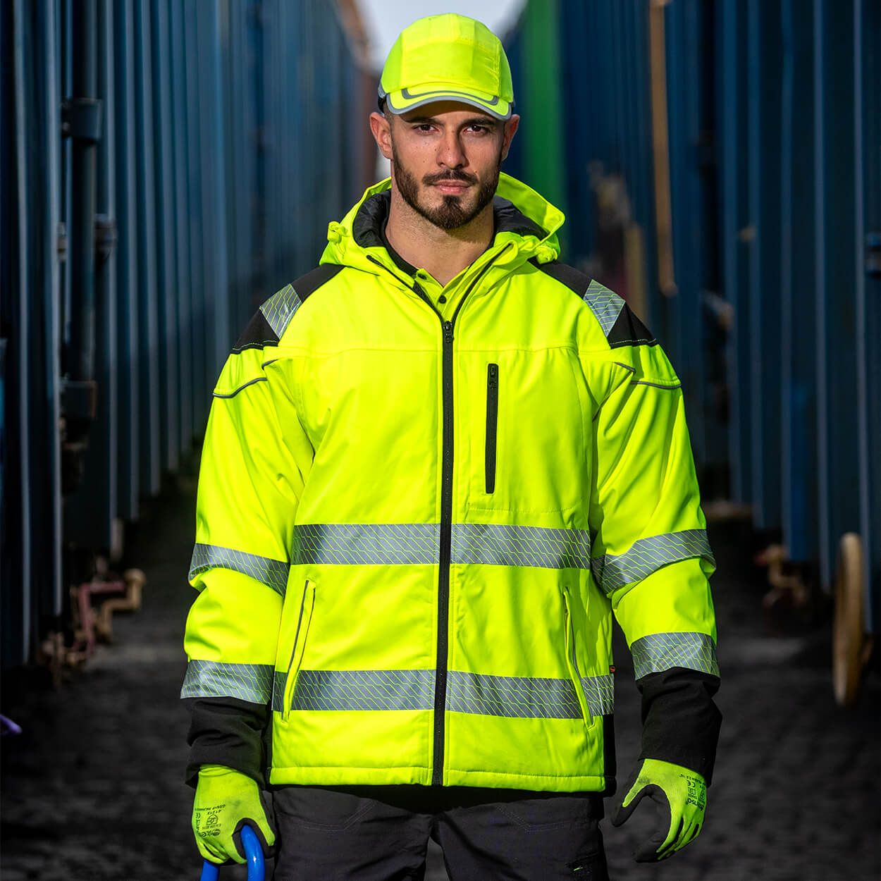 Υψηλής ορατότητας PRISMA HV ORANGE Μπουφάν softshell - 2