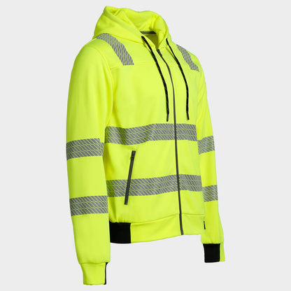 Сигнален суитшърт NOBEL HV YELLOW - 6