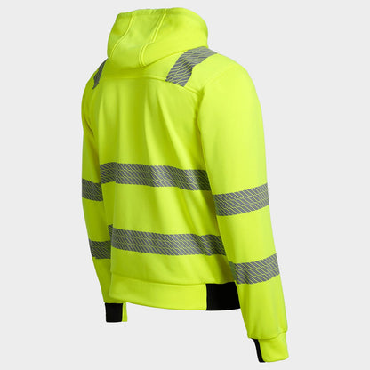 Сигнален суитшърт NOBEL HV YELLOW - 7