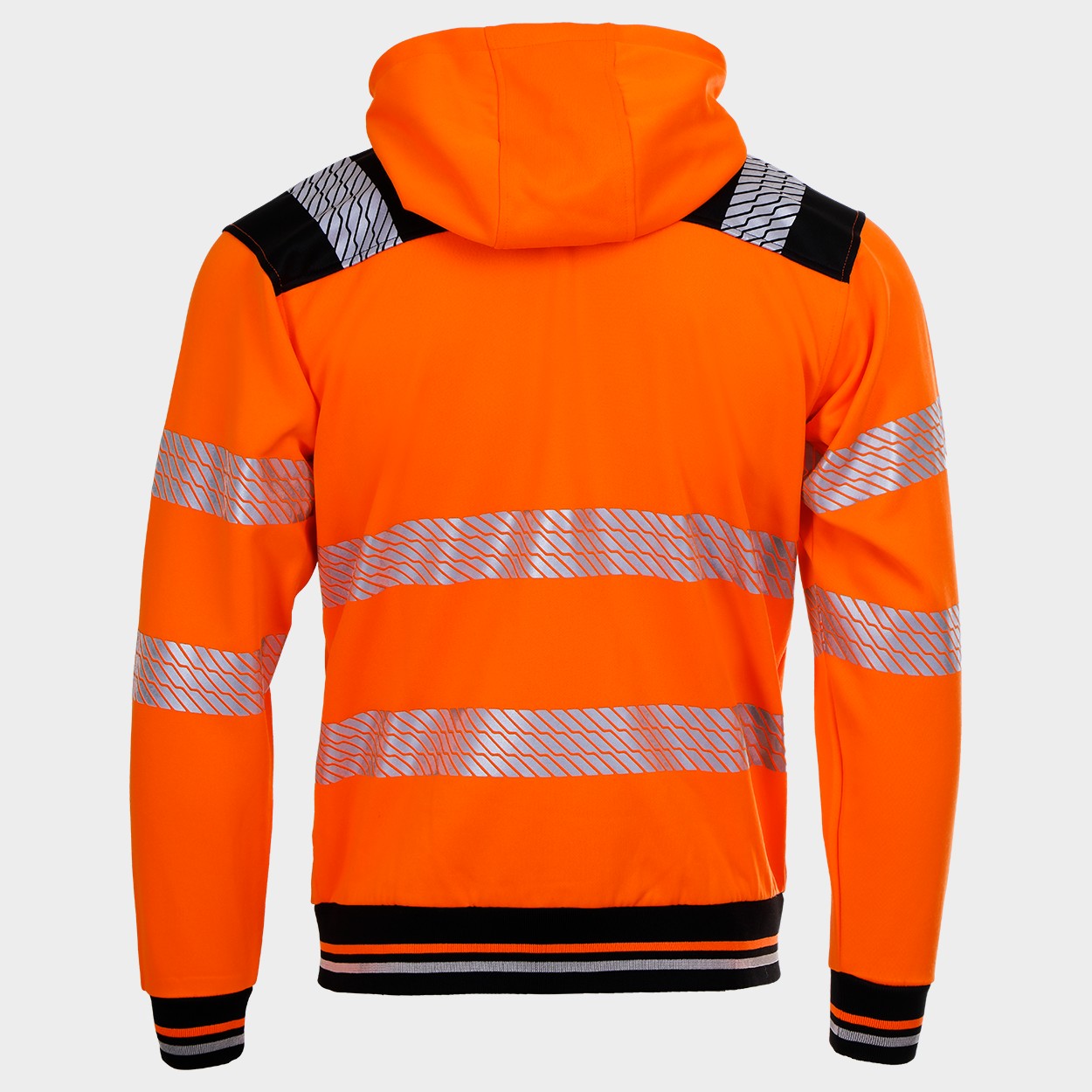 Сигнален суитшърт PRISMA HV 2.0 ORANGE - 3