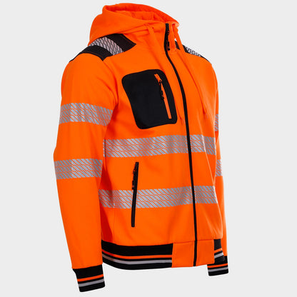 Сигнален суитшърт PRISMA HV 2.0 ORANGE - 4