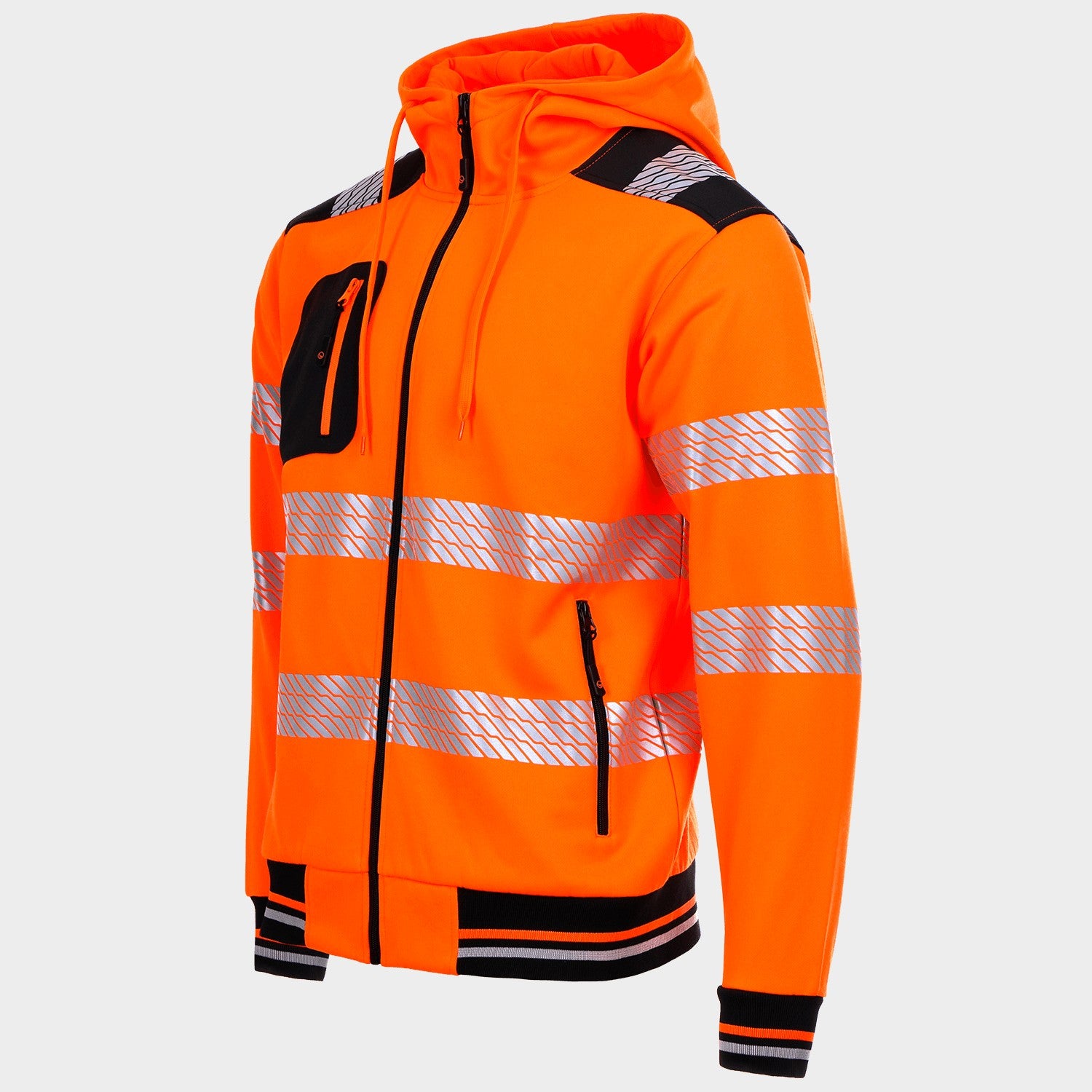 Сигнален суитшърт PRISMA HV 2.0 ORANGE - 5