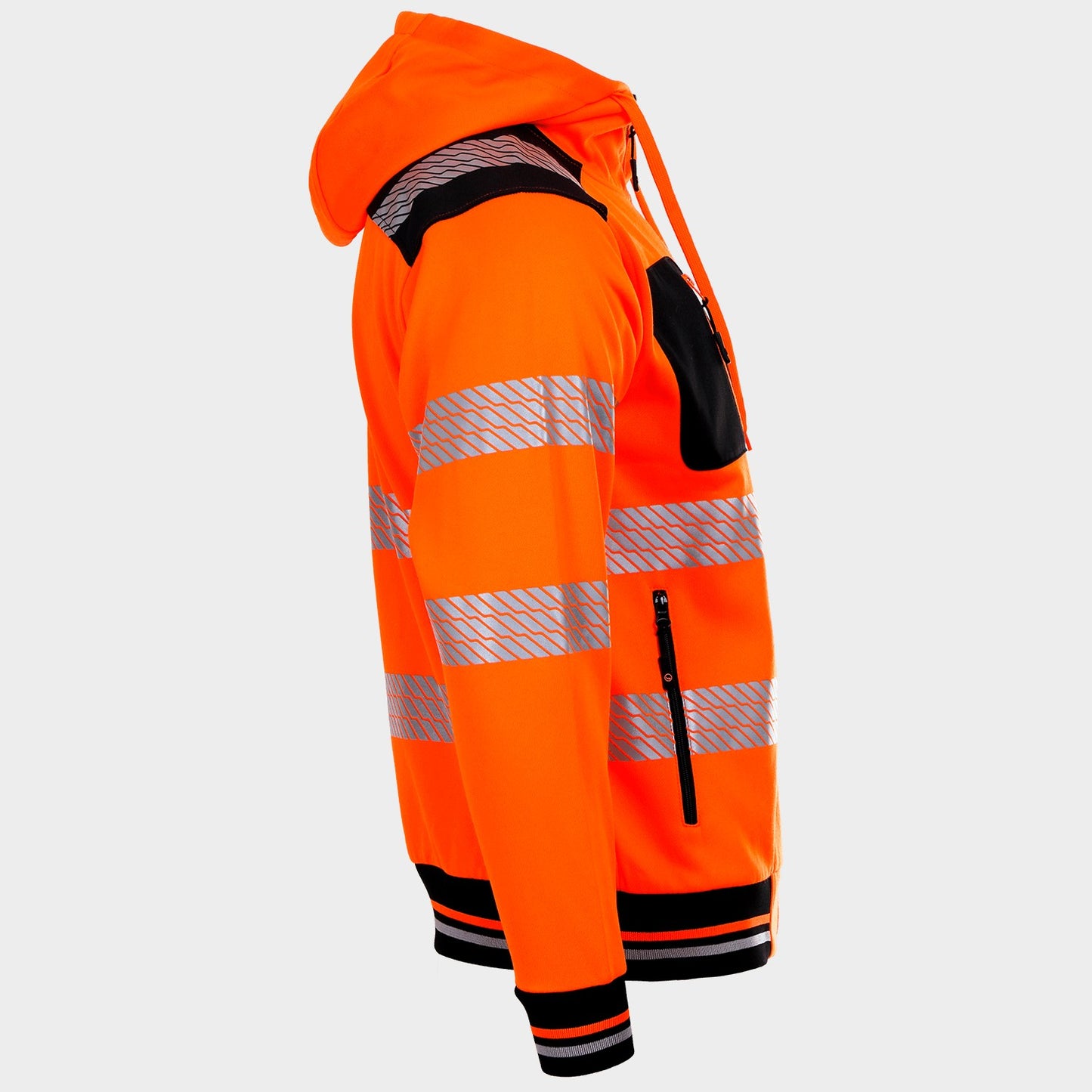Сигнален суитшърт PRISMA HV 2.0 ORANGE - 6