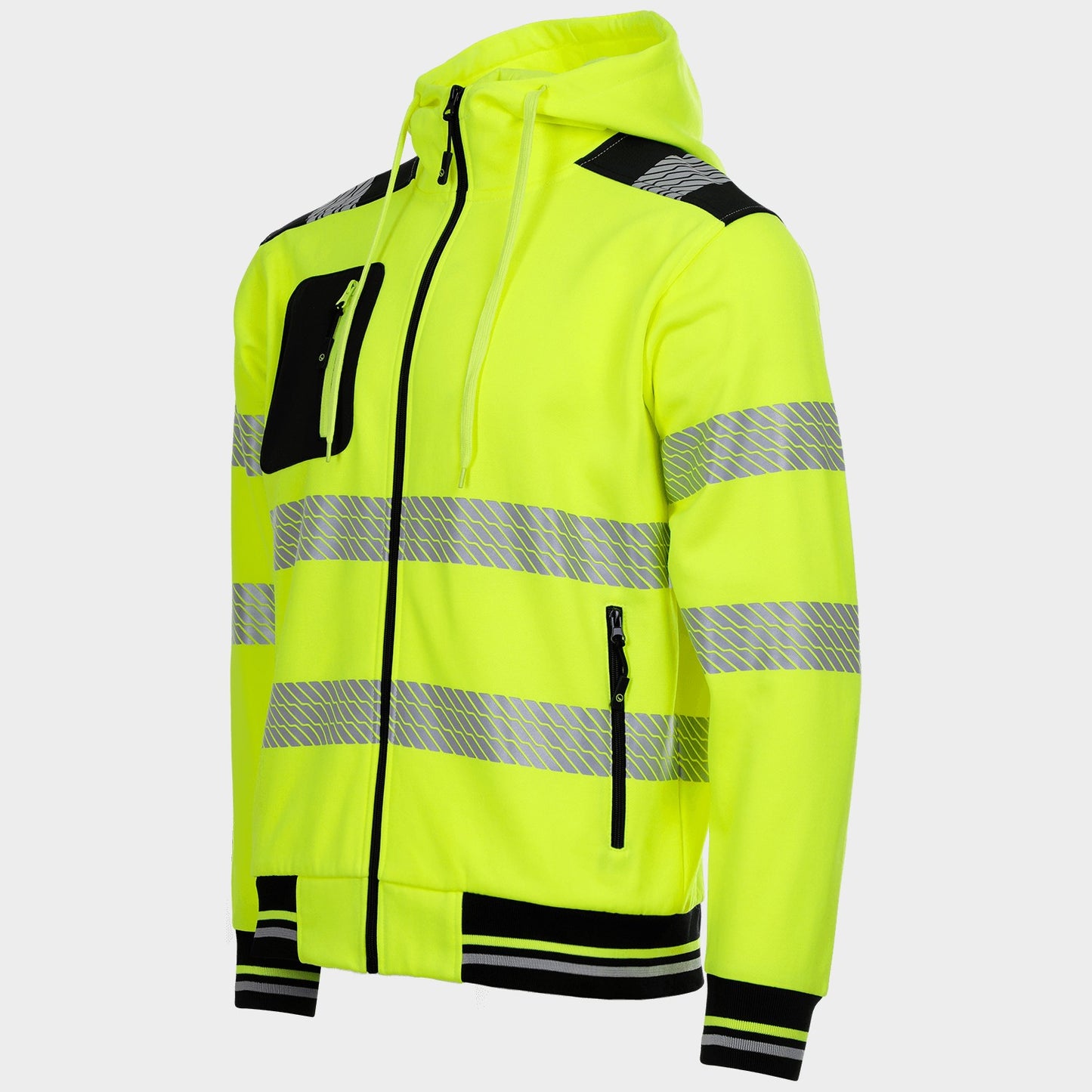 Ανακλαστική ζακέτα με κουκούλα PRISMA HV 2.0 YELLOW - 5