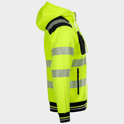 Ανακλαστική ζακέτα με κουκούλα PRISMA HV 2.0 YELLOW - 6