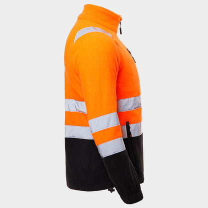 Ανακλαστική ζακέτα PRISMA HV ORANGE FLEECE - 6