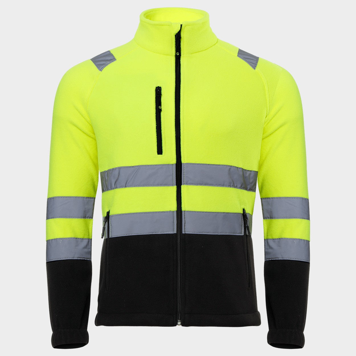 Hanorac reflectorizant PRISMA HV YELLOW FLEECE - 1