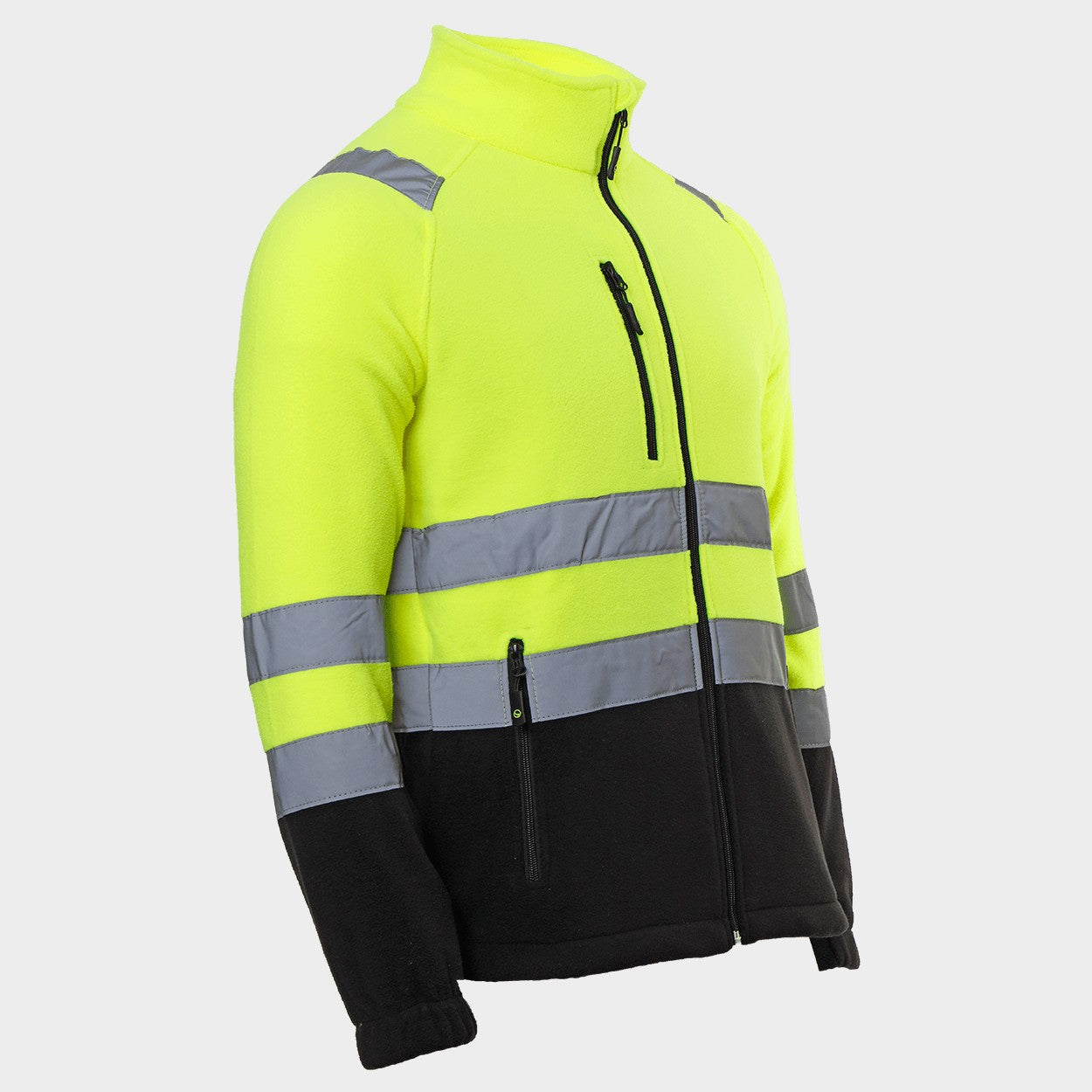 Hanorac reflectorizant PRISMA HV YELLOW FLEECE - 4