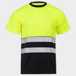 High visibility t-shirt PRISMA HV YELLOW/BLACK - 1